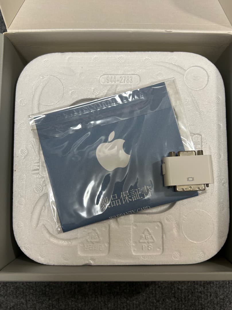 超貴重 初代 Mac mini オリジナルホワイト PPC G4 コレクション