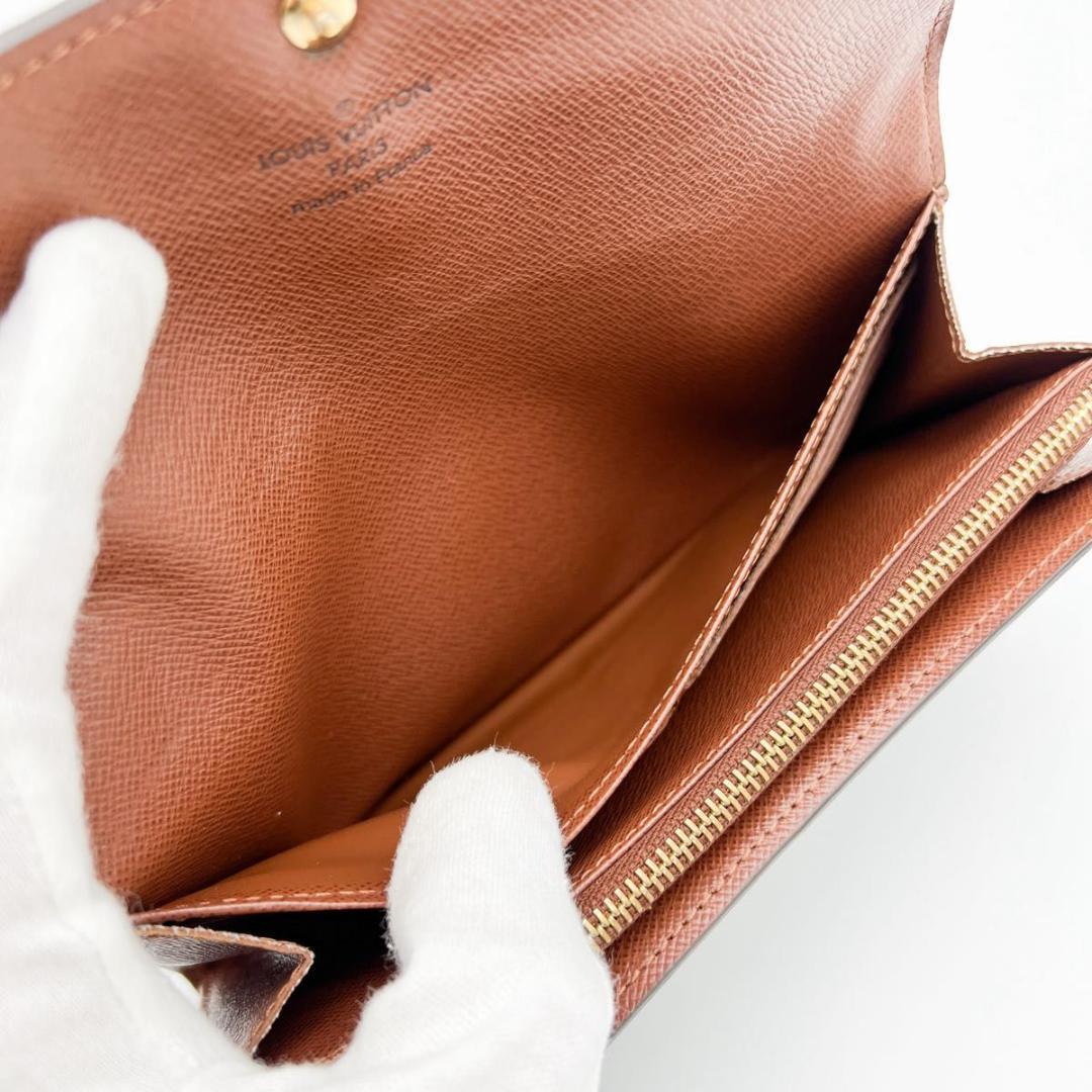 【美品】ヴィトン モノグラム ポルトフォイユ サラ 長財布 M61734