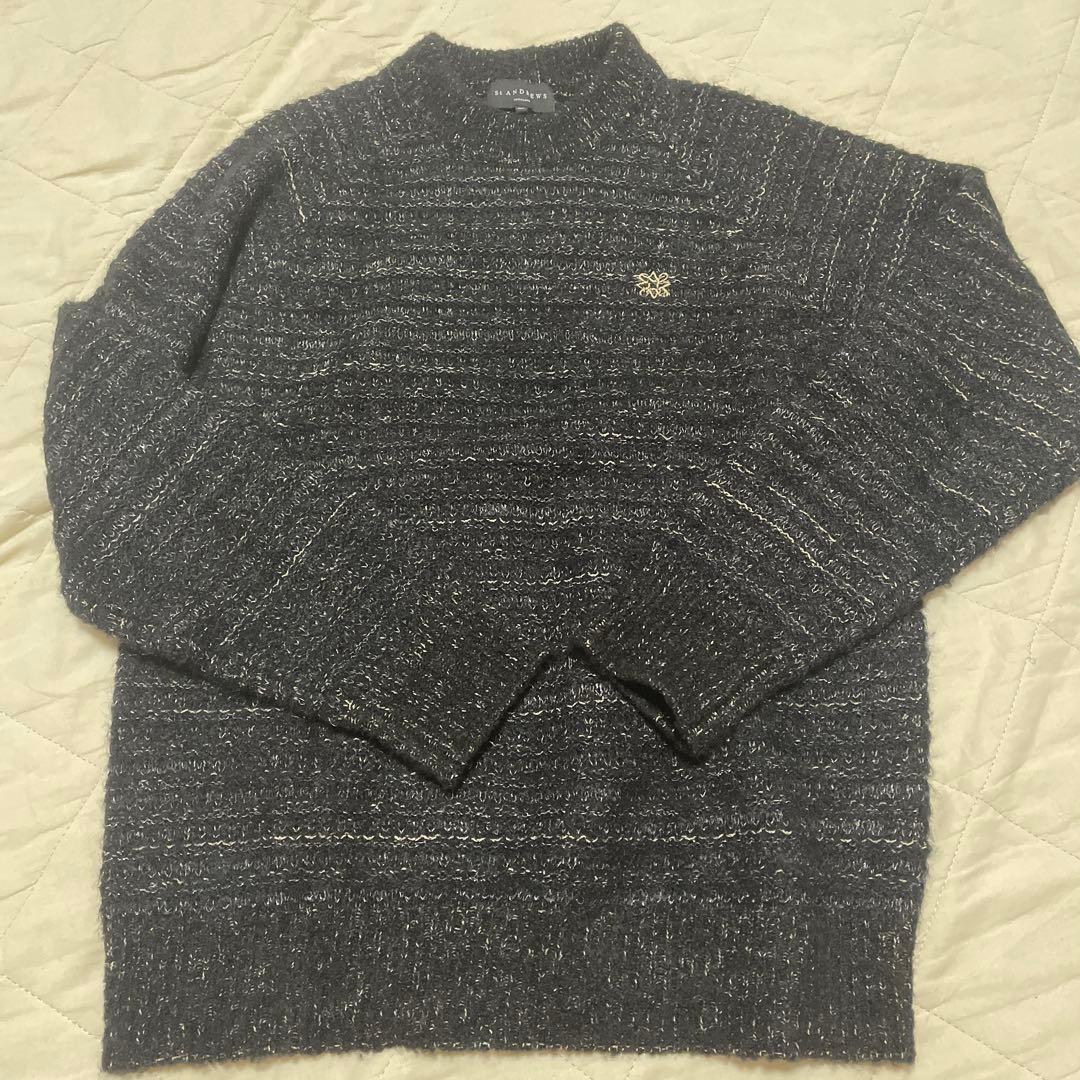 美品セントアンドリュースMブラックセーター
