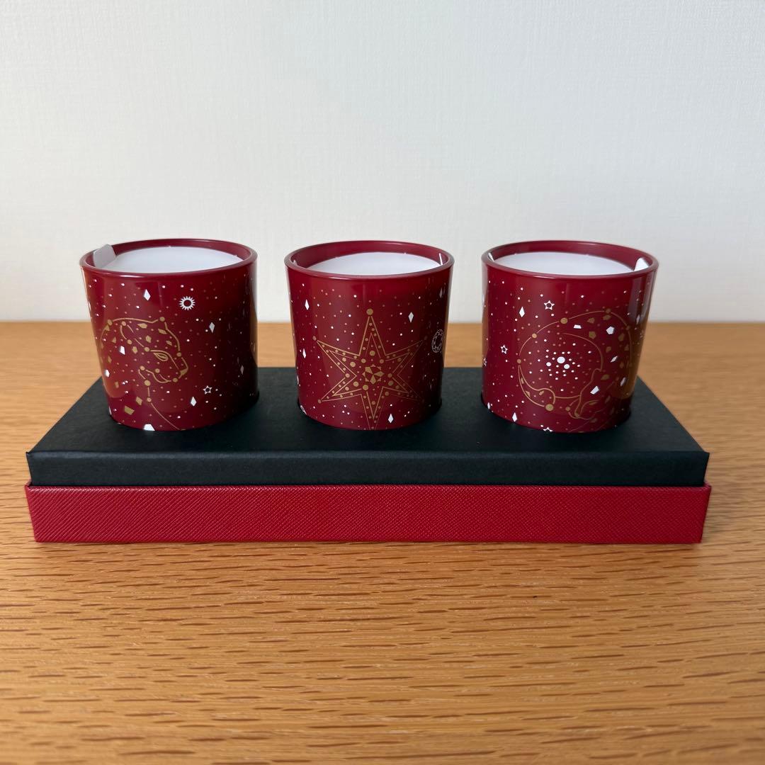 【新品未使用】カルティエ Cartier 非売品 アロマキャンドル 3個セット