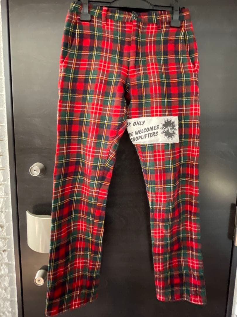 Y*様 最終価格　HOMME PLUS 08AW タータンチェックパンツ