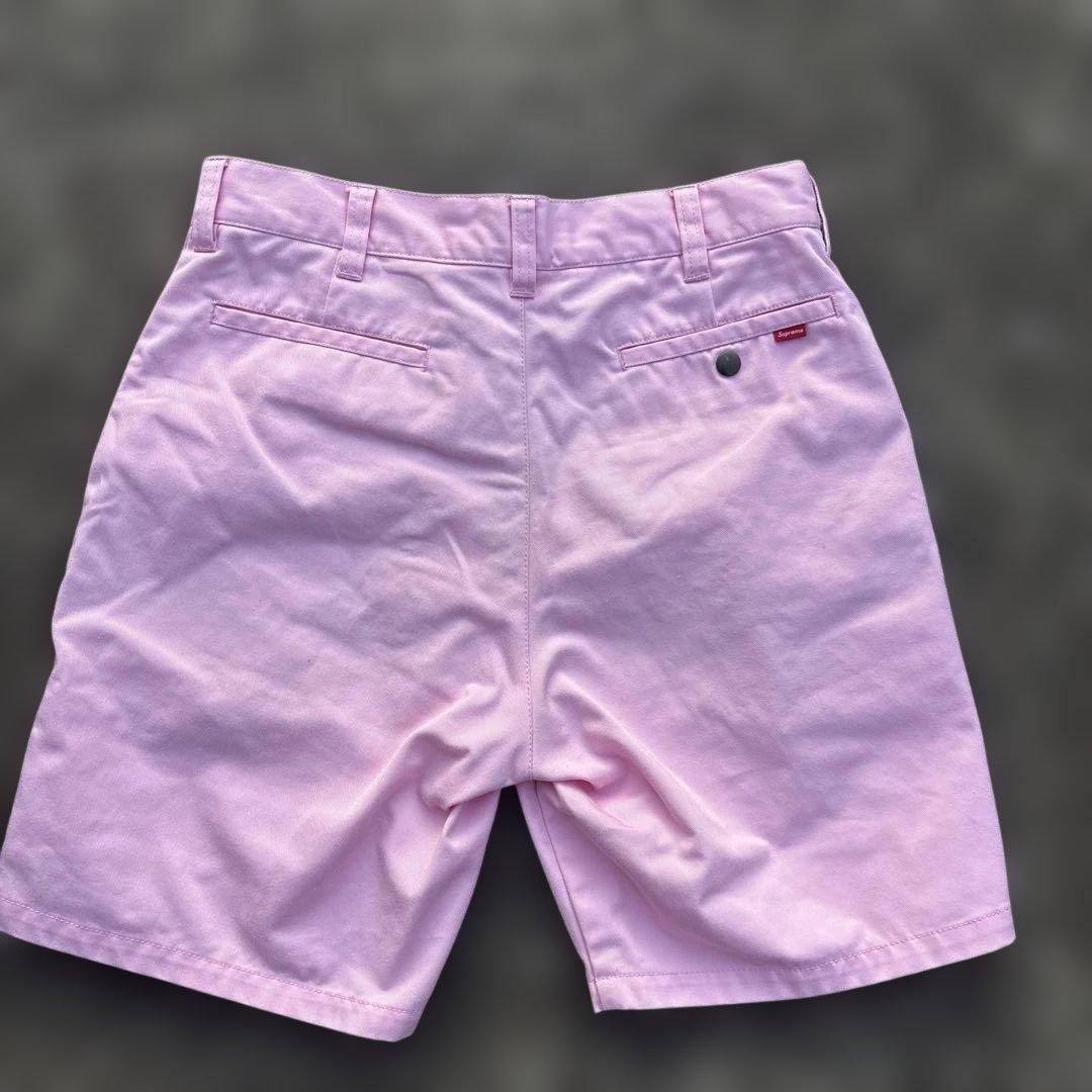 Supreme ピンク ショートパンツ