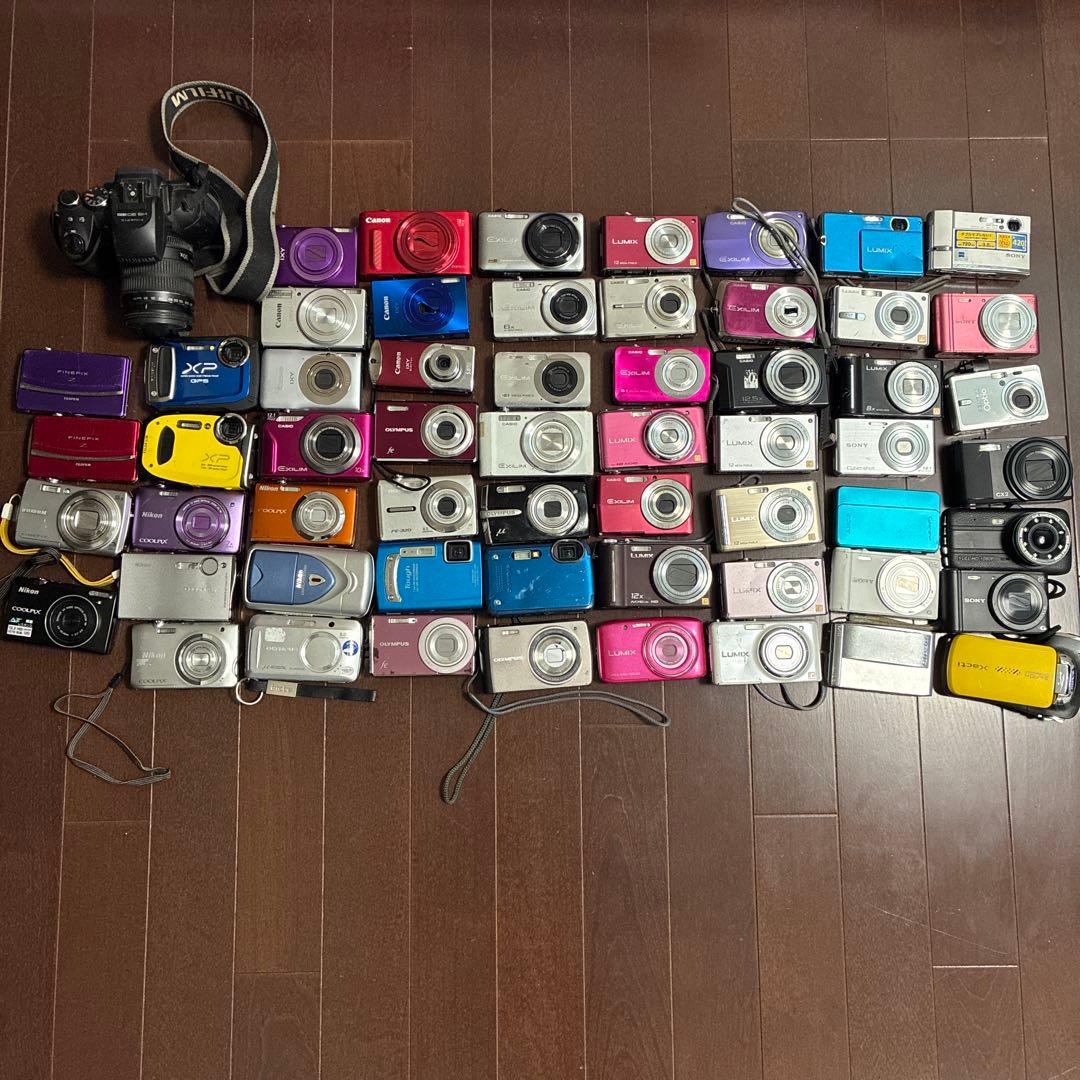 デジカメ59台ジャンクセット