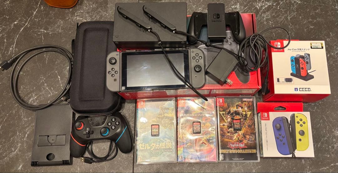 Nintendo Switch 本体　グレー+付属セット