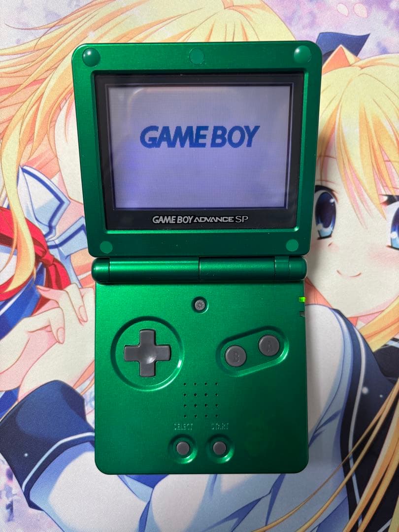 ゲームボーイアドバンスSP レックウザエディション 正規品　エメラルド