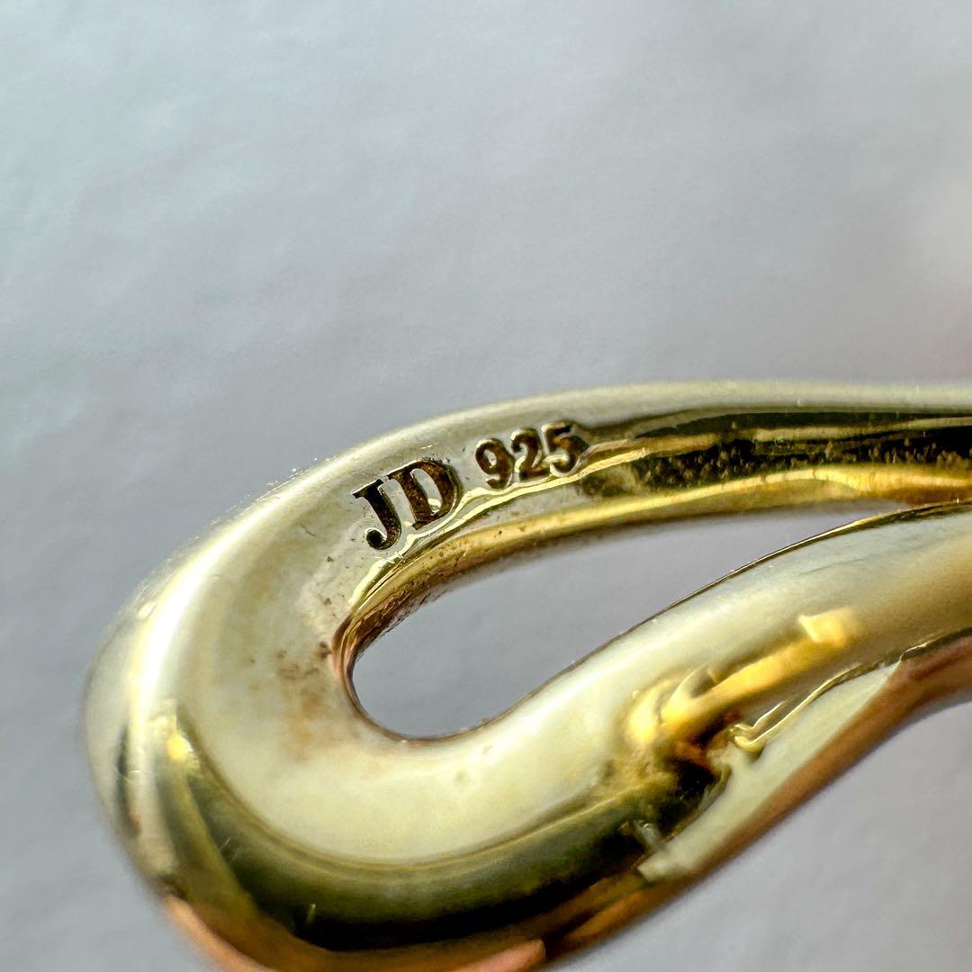 Jusitin　Davis　ラビリンス　ゴールドフィニッシュ　ピアス　スネーク