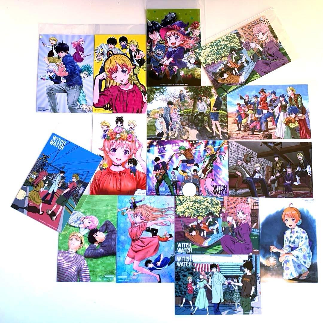 【★購入特典イラストカードセット★】　ウィッチウォッチ　15枚