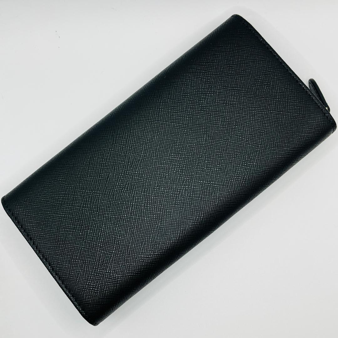 定番 未使用 Vivienne Westwood 長財布 折財布 黒 シンプル