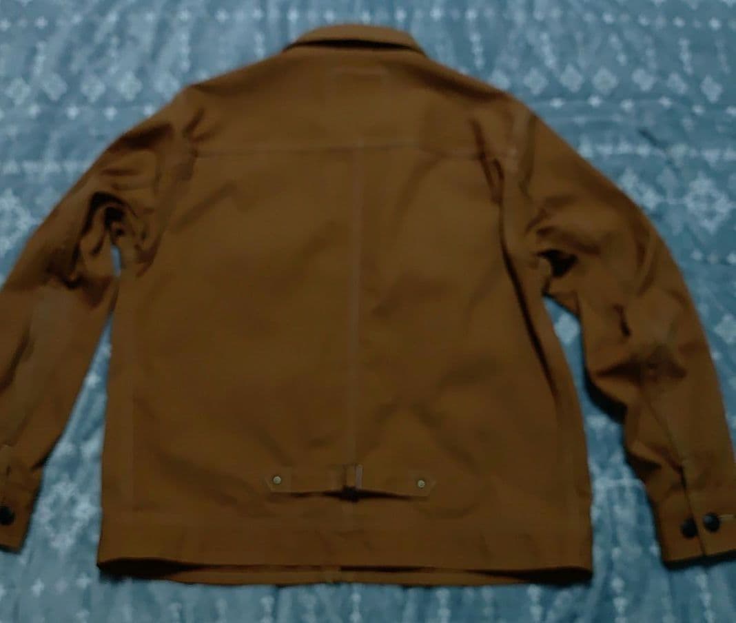 美USED ダリーズ81B CAM 30s DENIM ZIP JACKET L