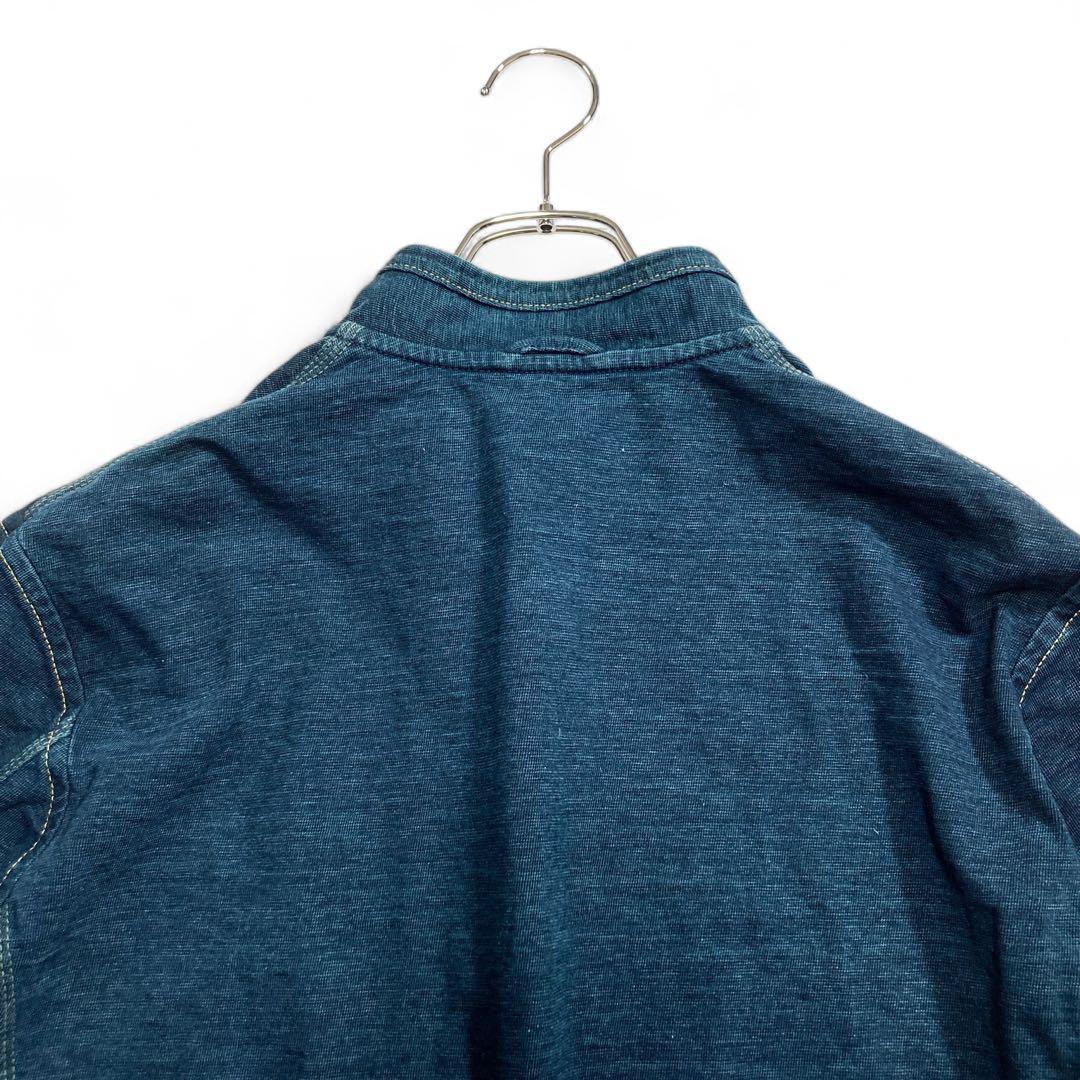【美品】45Rでこぼこ天竺の908クロスビーオール(インディゴ) サイズ3