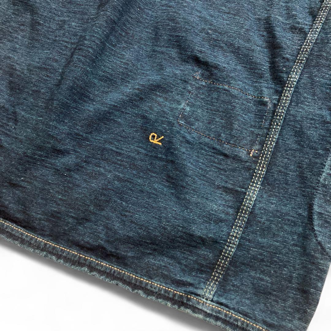 【美品】45Rでこぼこ天竺の908クロスビーオール(インディゴ) サイズ3