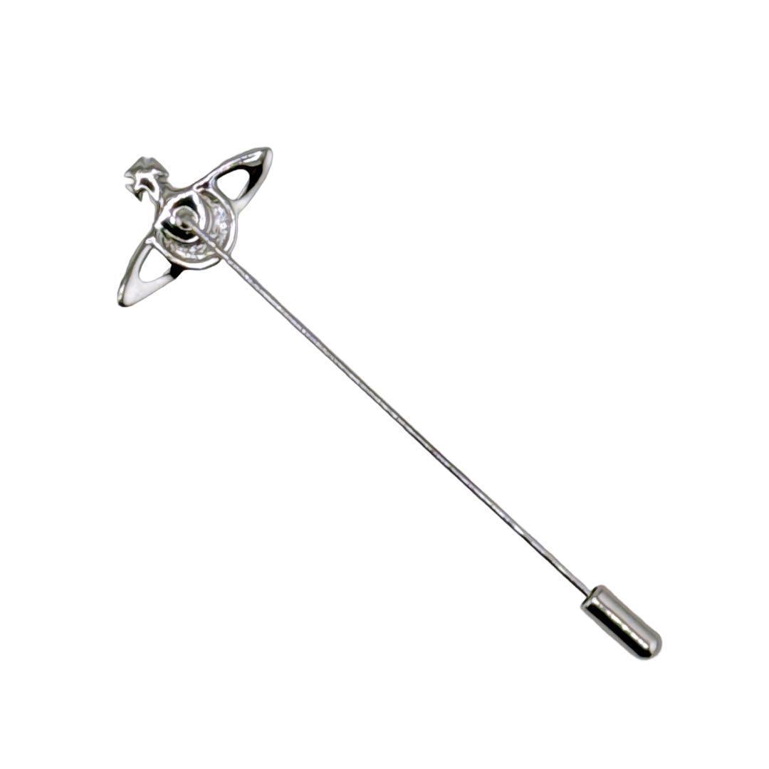 【新品】ヴィヴィアンウエストウッド ラペルピン ハットピン オーブ シルバー