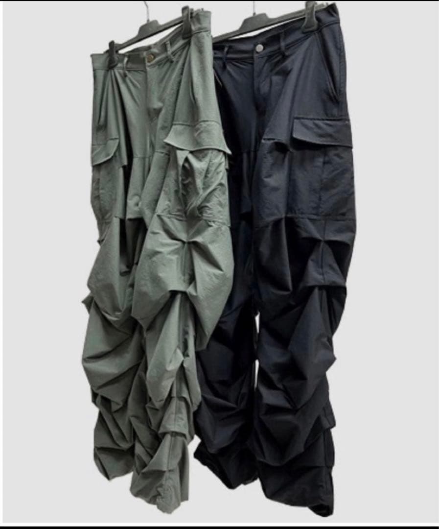 AMNJX 27circus カーゴパンツ ブラック