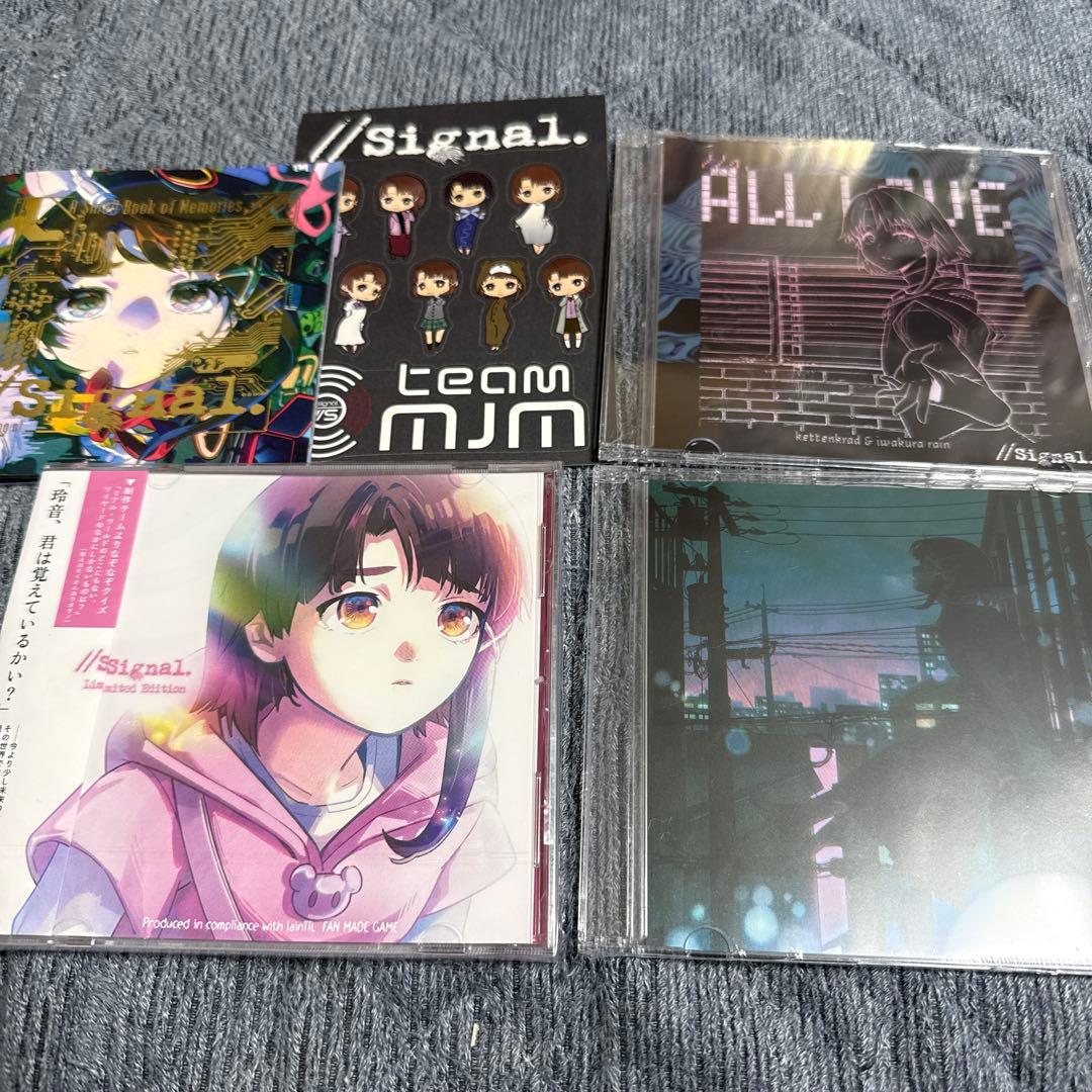 PCゲーム //signal. クラウドファンディング限定版 新品 清水香里