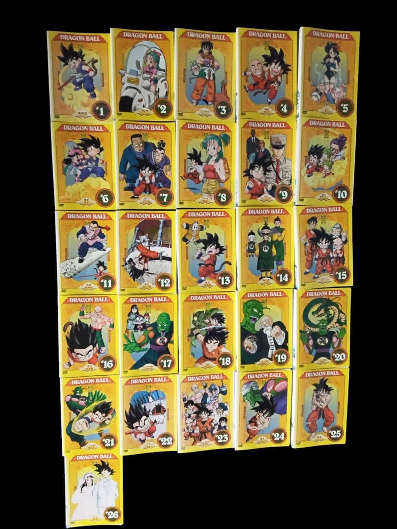 ドラゴンボール全26巻(レンタル落ちDVD)
