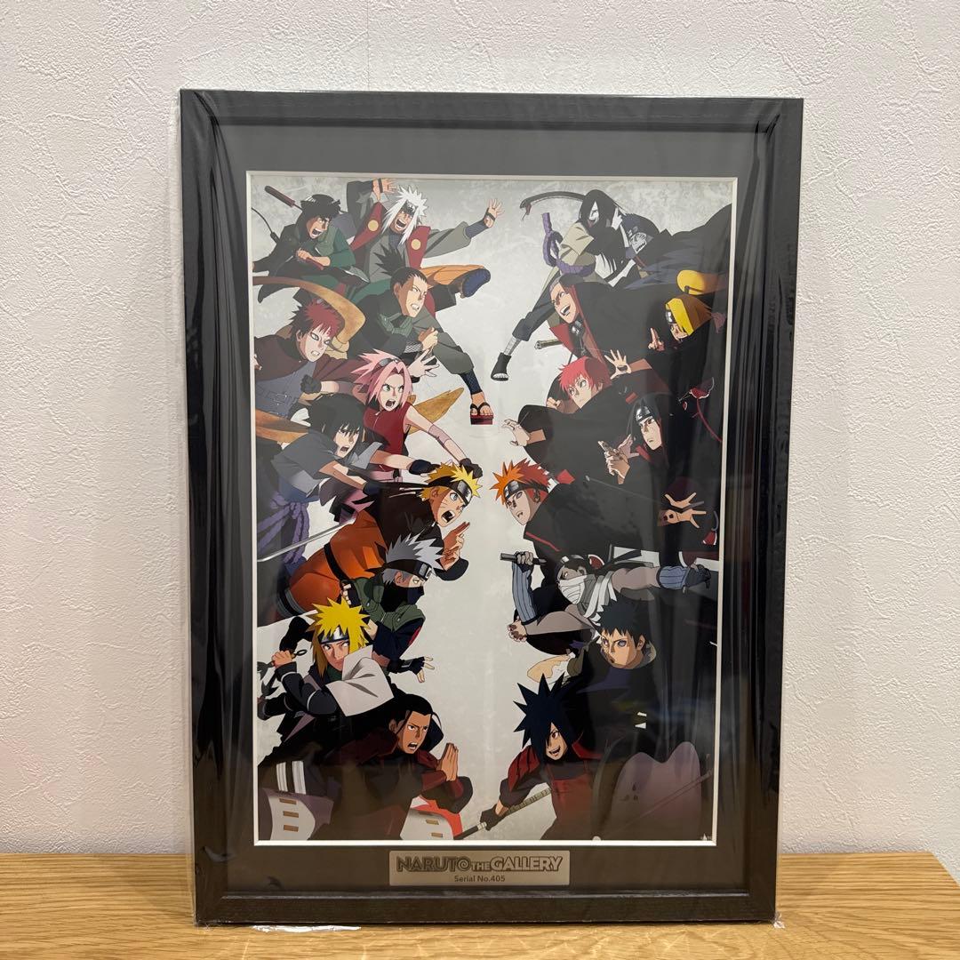 【早い者勝ち！】NARUTO THE GALLERY 額装アート　※おまけ付き