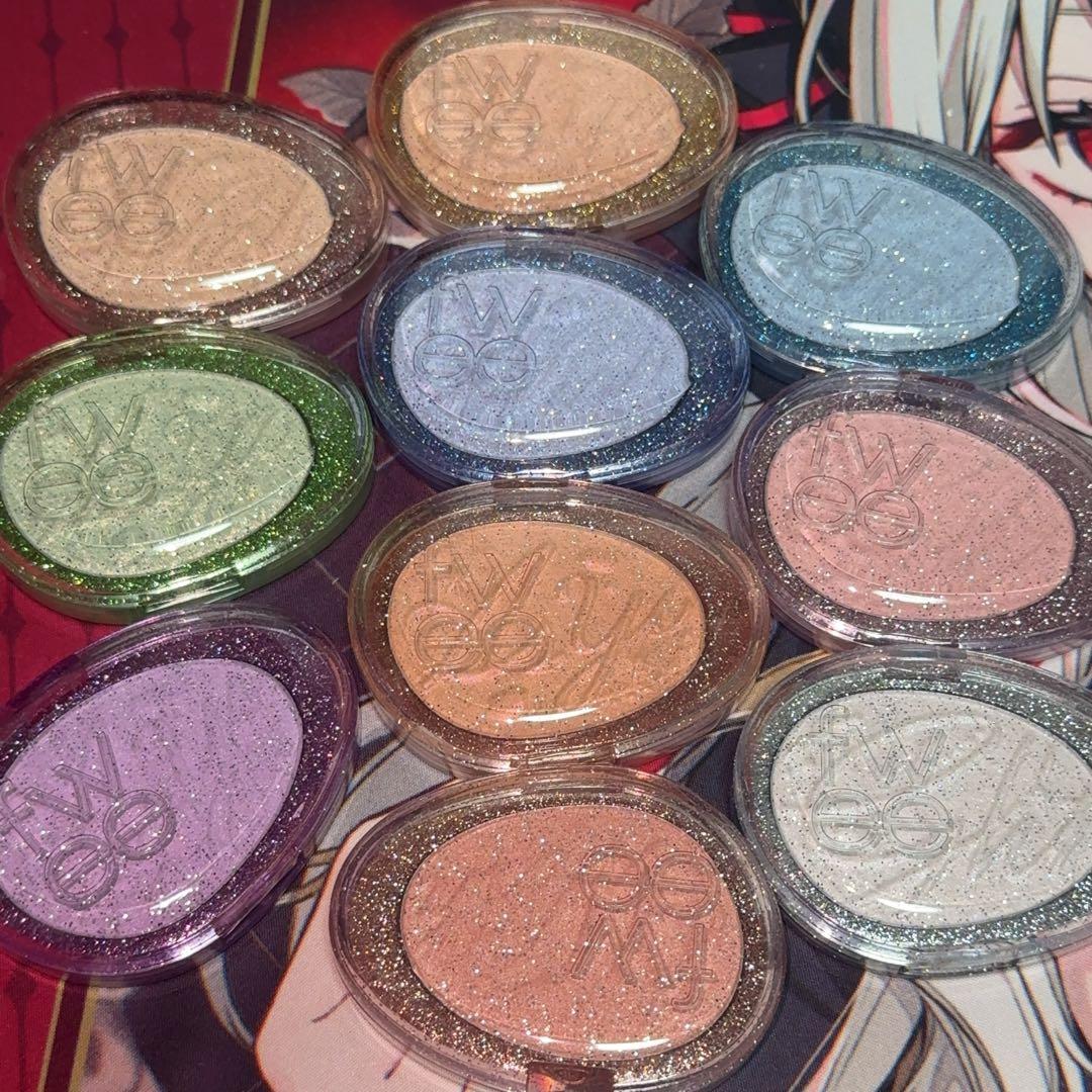 fwee ハイライト グリッツストーンハイライター 10色セット