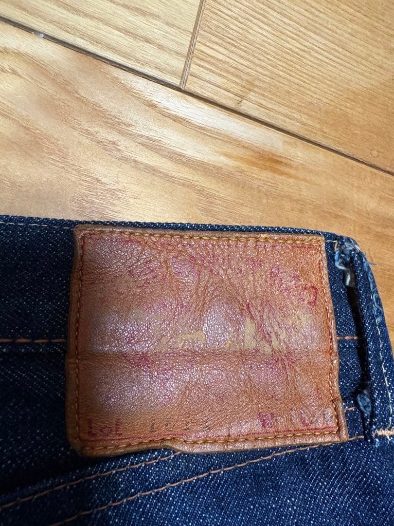 フルカウントFULLCOUNTリジットデニム35インチ