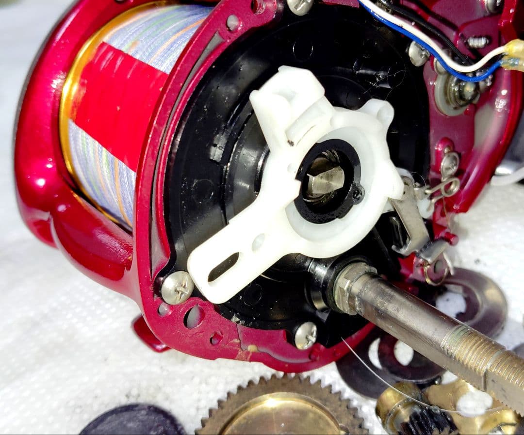 シマノ 電動リール 電動丸 プレイズ3000 オーバーホールメンテナンス済み