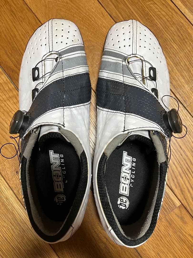 BONT サイクリングシューズ ホワイト/ブラック