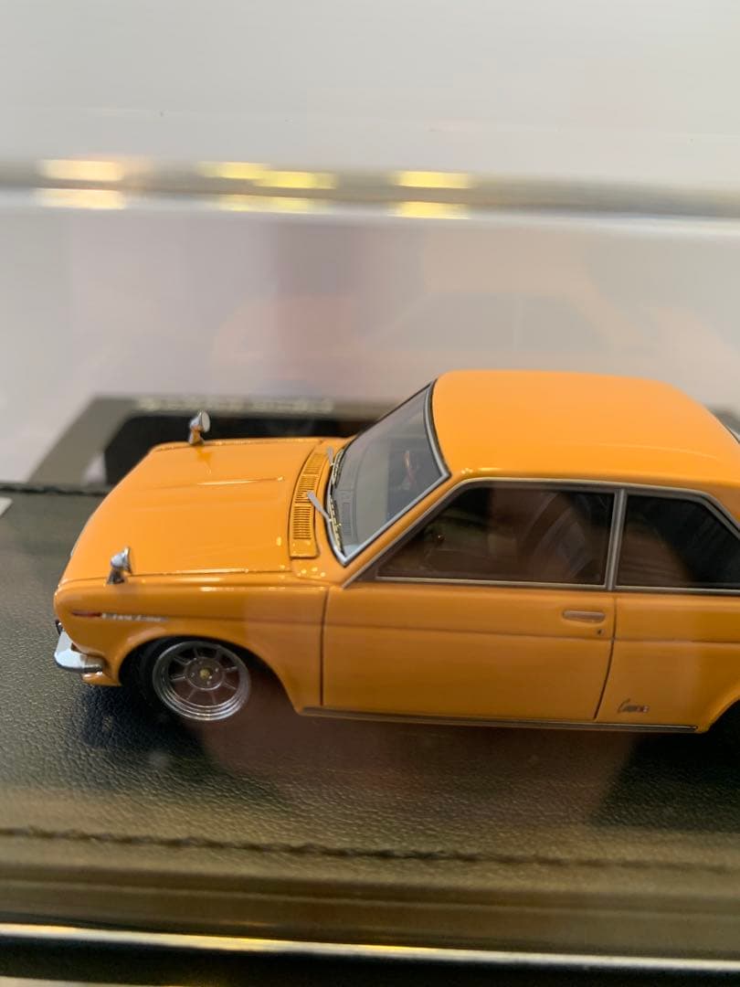 イグニッションモデル　1/43 ブルーバード　クーペ KP510 ブラウン