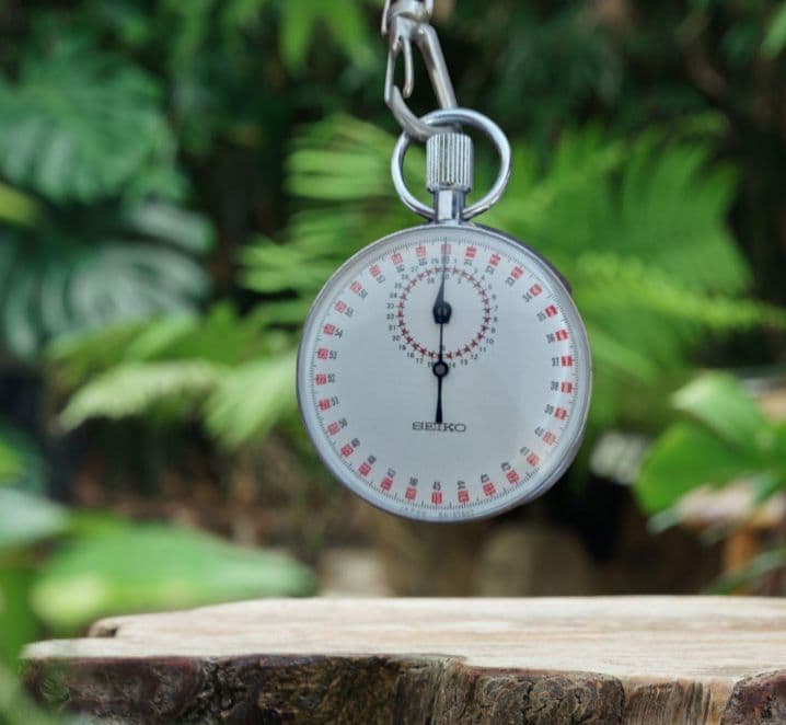 ［SEIKO 手巻き式 ストップウォッチ］