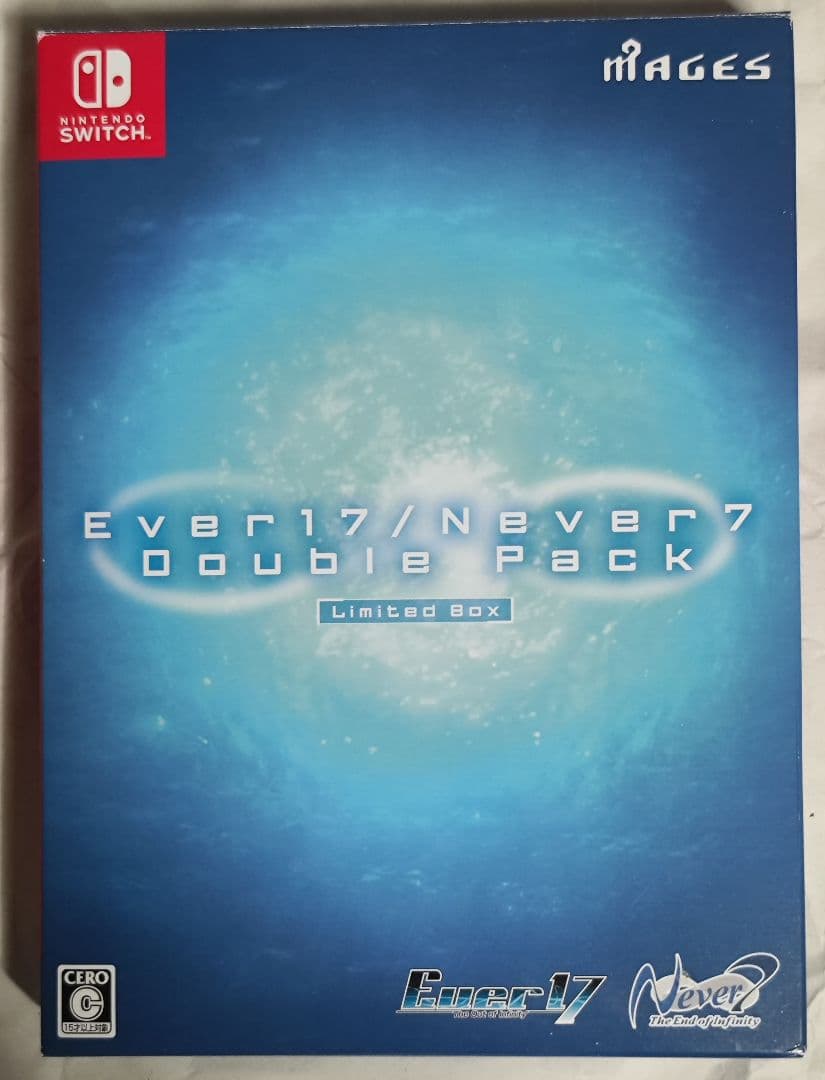 中古　Switch Ever17/Never7ダブルパック 限定版　動作確認済み