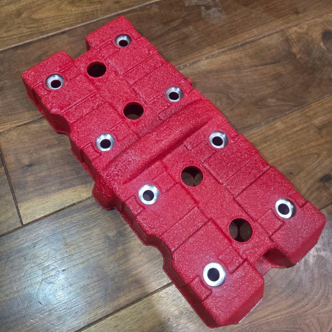 ZRX400タペットカバー/ヘッドカバー結晶塗装(レッド)