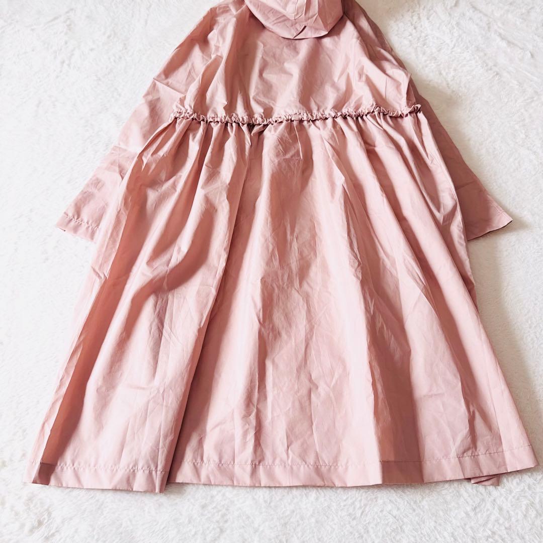 【新品未使用タグ付き】 チェスティ レインコート コサージュ ピンク フラワー