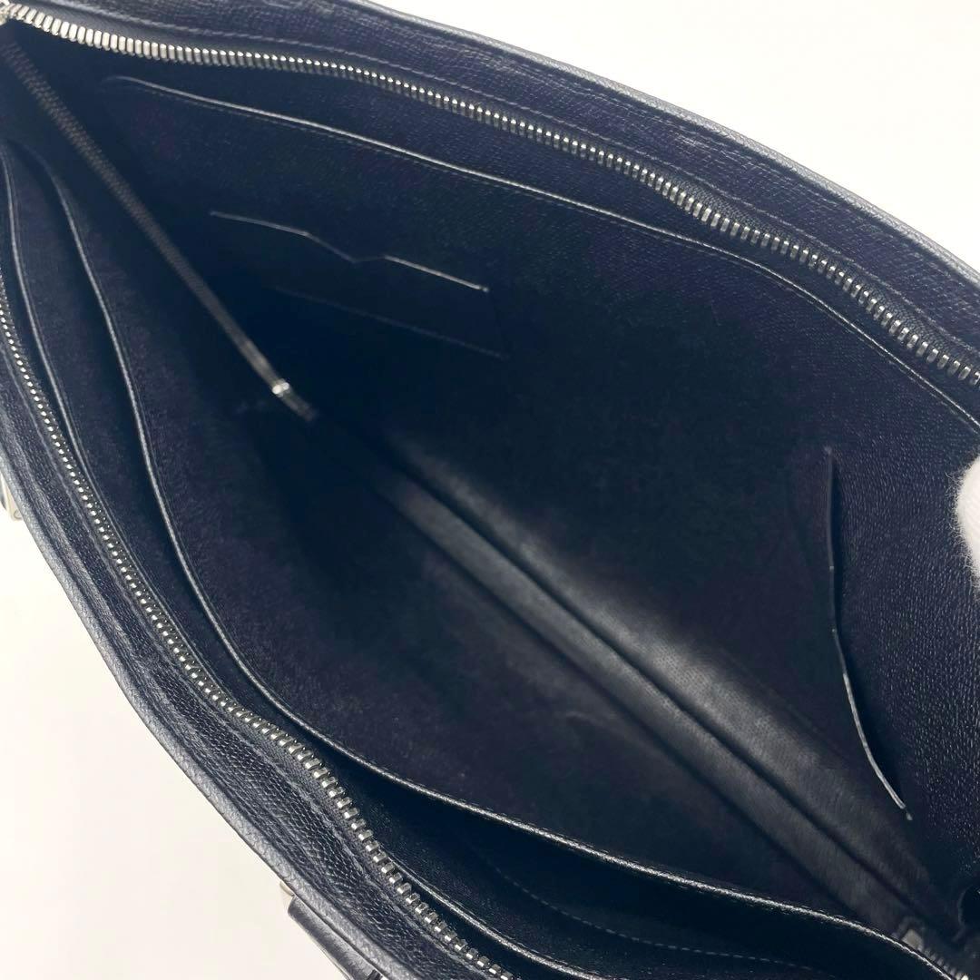 【極美品】ヴァレクストラ ダブルハンドル スリム ドキュメントケース ビジネス