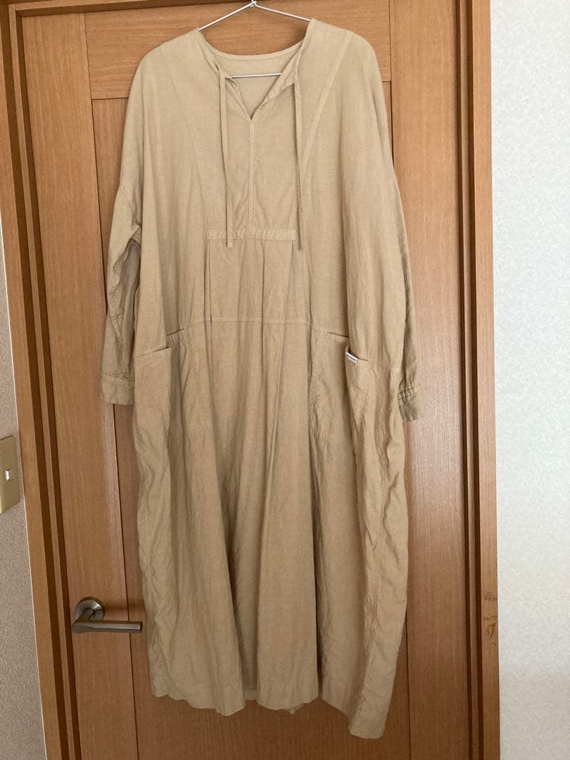 ネストローブ nest robe コットンリネンワンピース