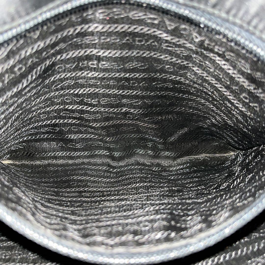 PRADA ハンドバッグ　三角ロゴ　トートバッグ　黒　テスートナイロン　y2k