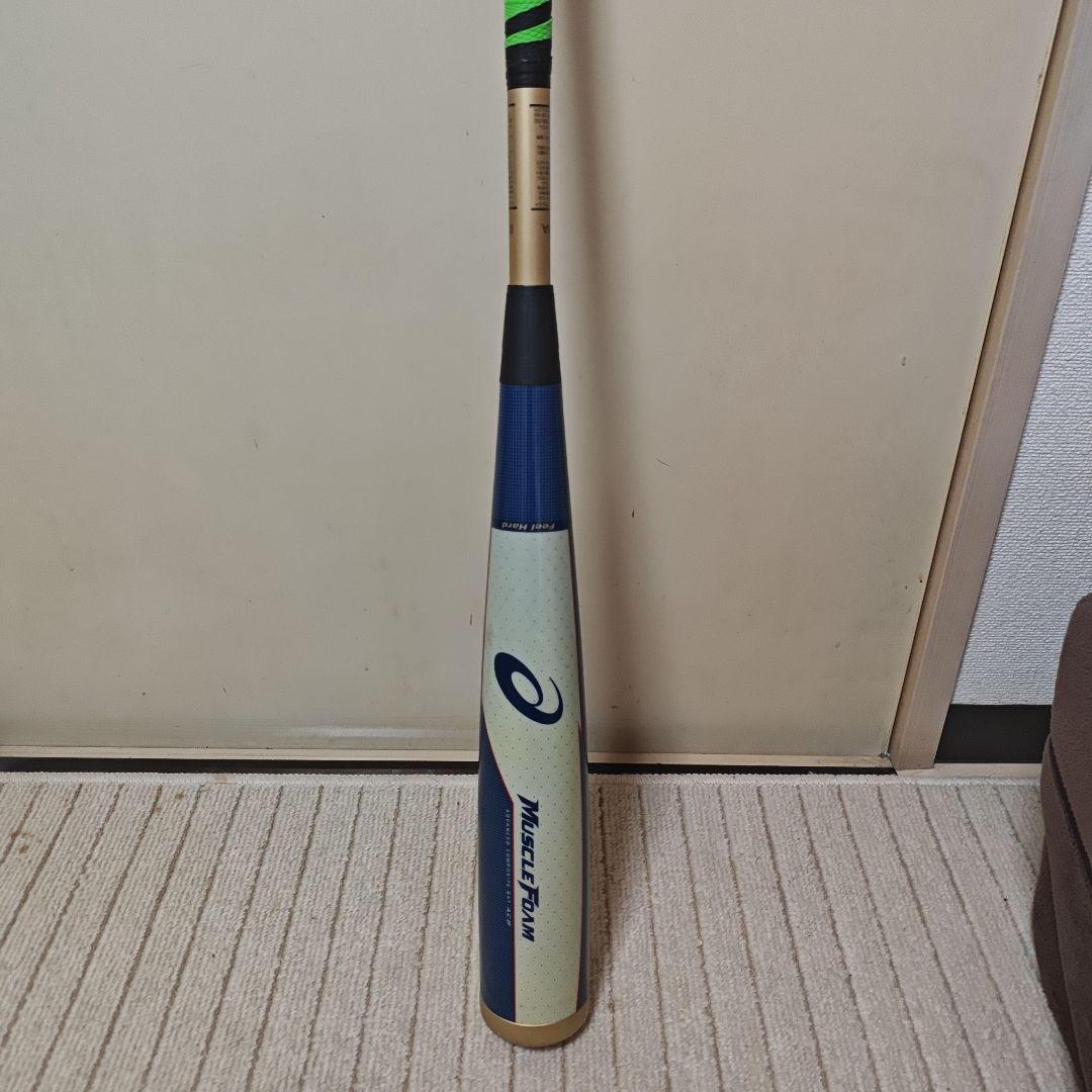 使用1試合！アシックス軟式バット　デュアルフラッシュ2