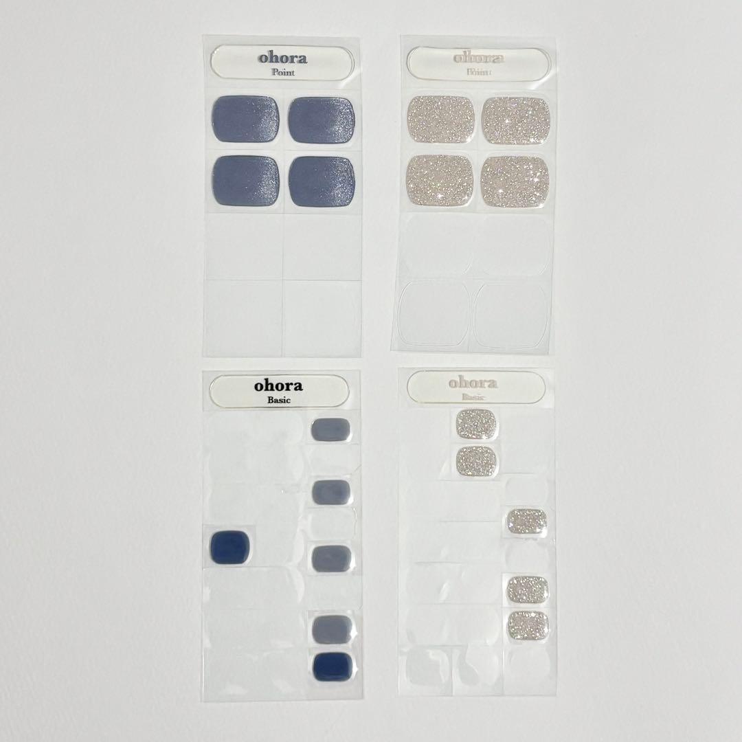 ohora ジェルネイルシール セット ノベルティ 収納ボックス UVライト