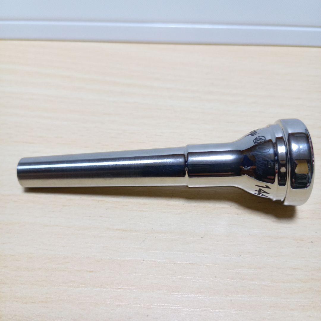 ギディングス&ウェブスター144 7D トランペットマウスピース ケース付き