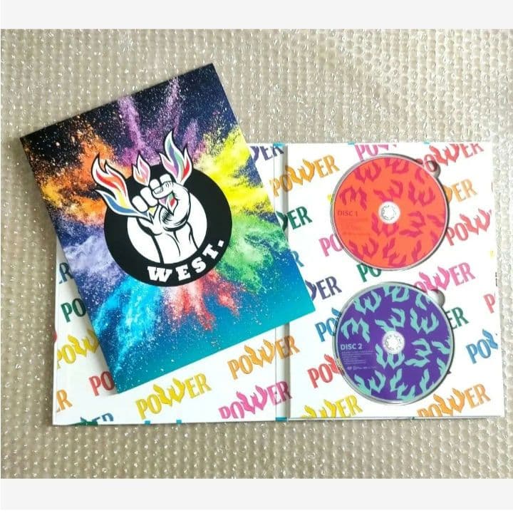 WEST. 初回限定盤 DVD POWER アルバム オンラインストア限定 CD