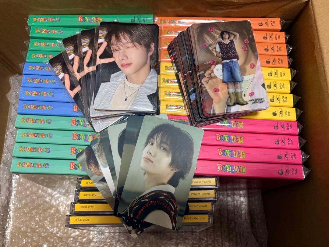 BOYNEXTDOOR BOYLIFE ソロジャケット盤 通常盤 開封済 新品