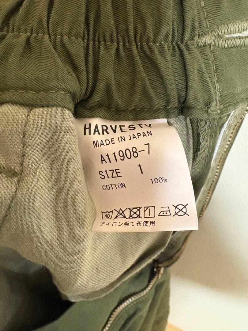 ハーベスティ カーゴサーカスパンツ