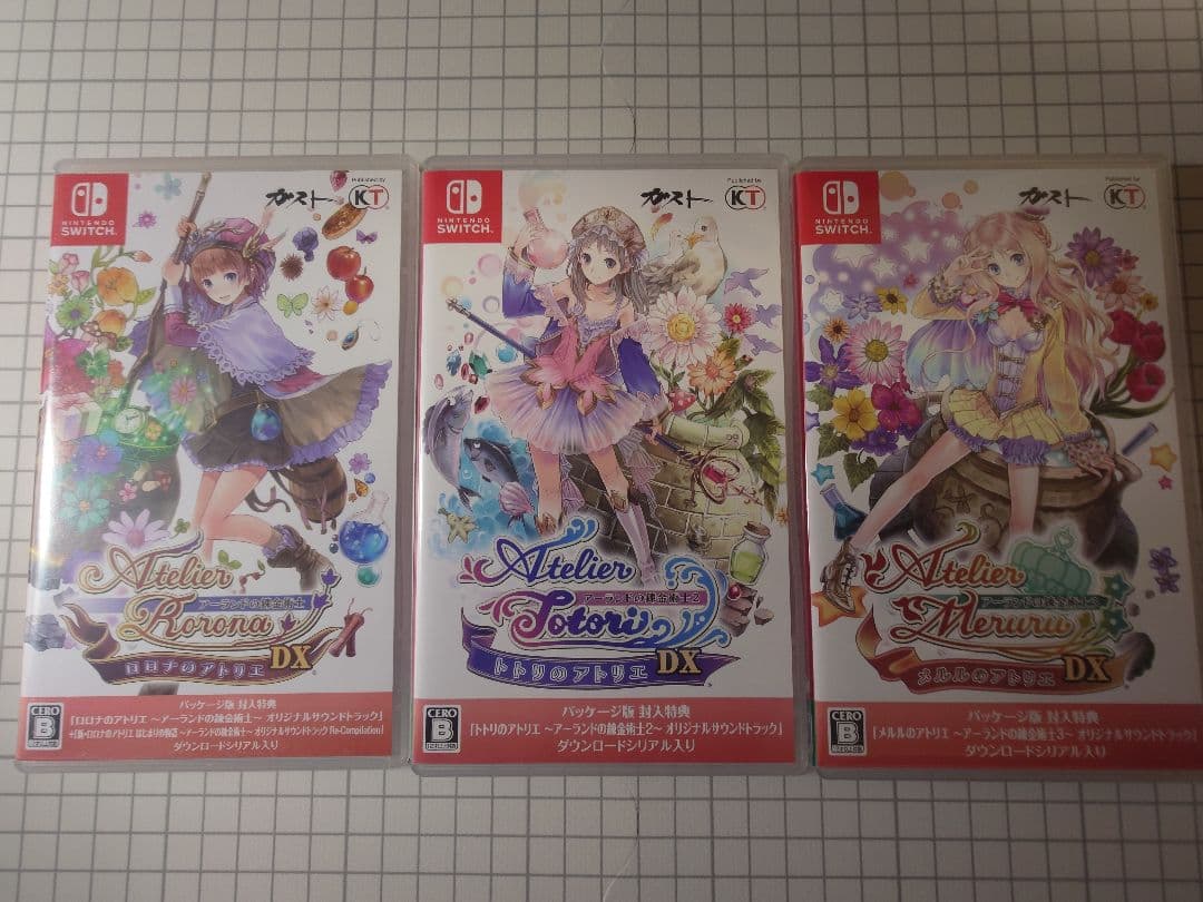 ロロナ、トトリ、メルルのアトリエ ～アーランドの錬金術士～ 　まとめ