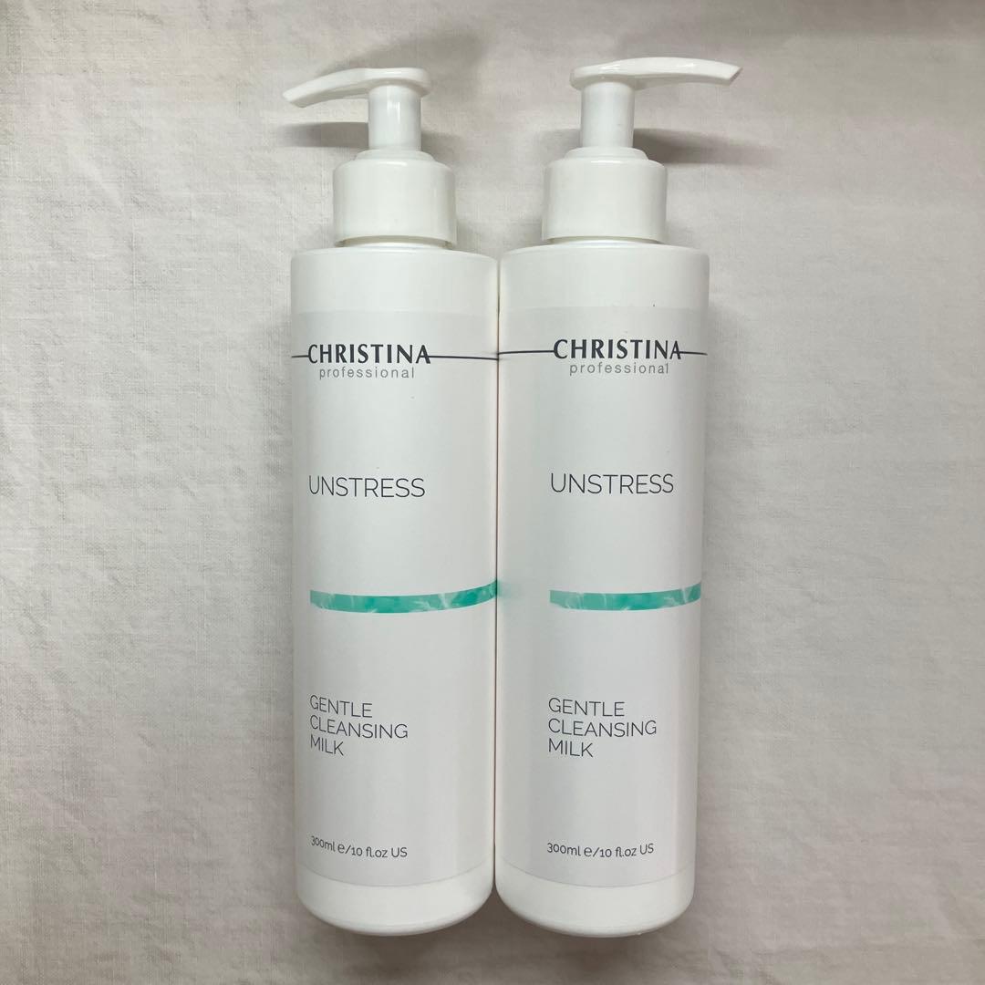新品　クリスティーナ　アンストレス　ジェントルクレンジングミルク　2本セット