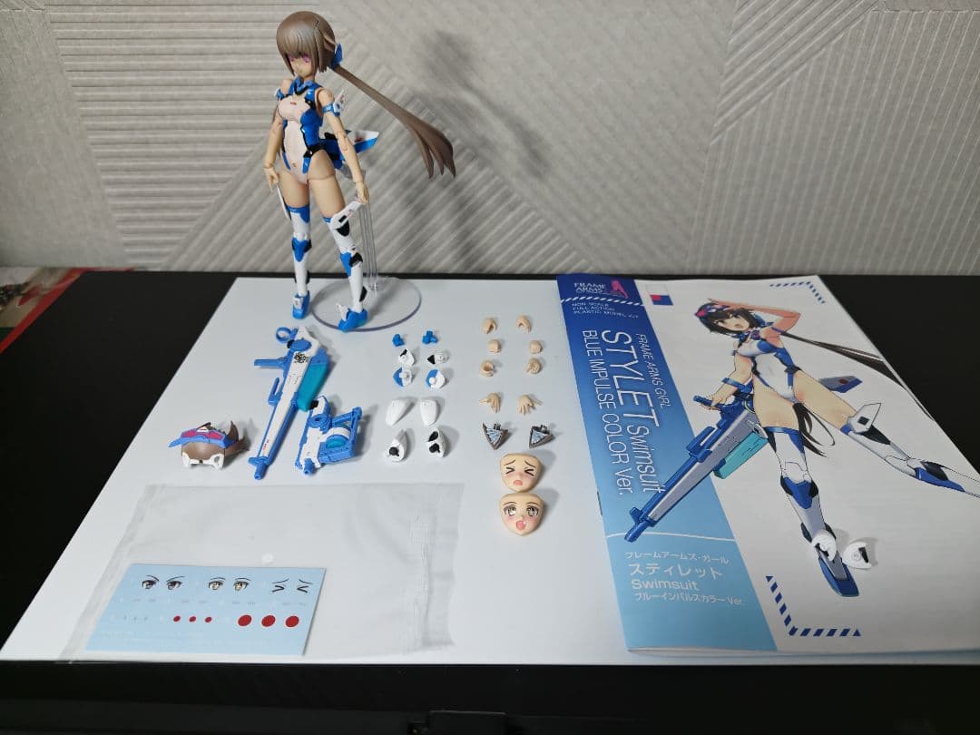 フレームアームズ・ガール スティレット SwimsuitブルーインパルスVer