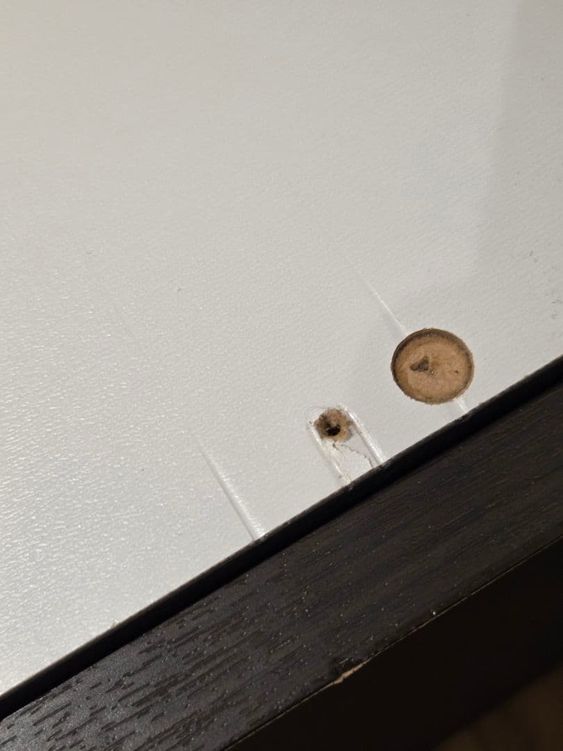 NITORI　ダブルベッド　Dブラウン　フレーム