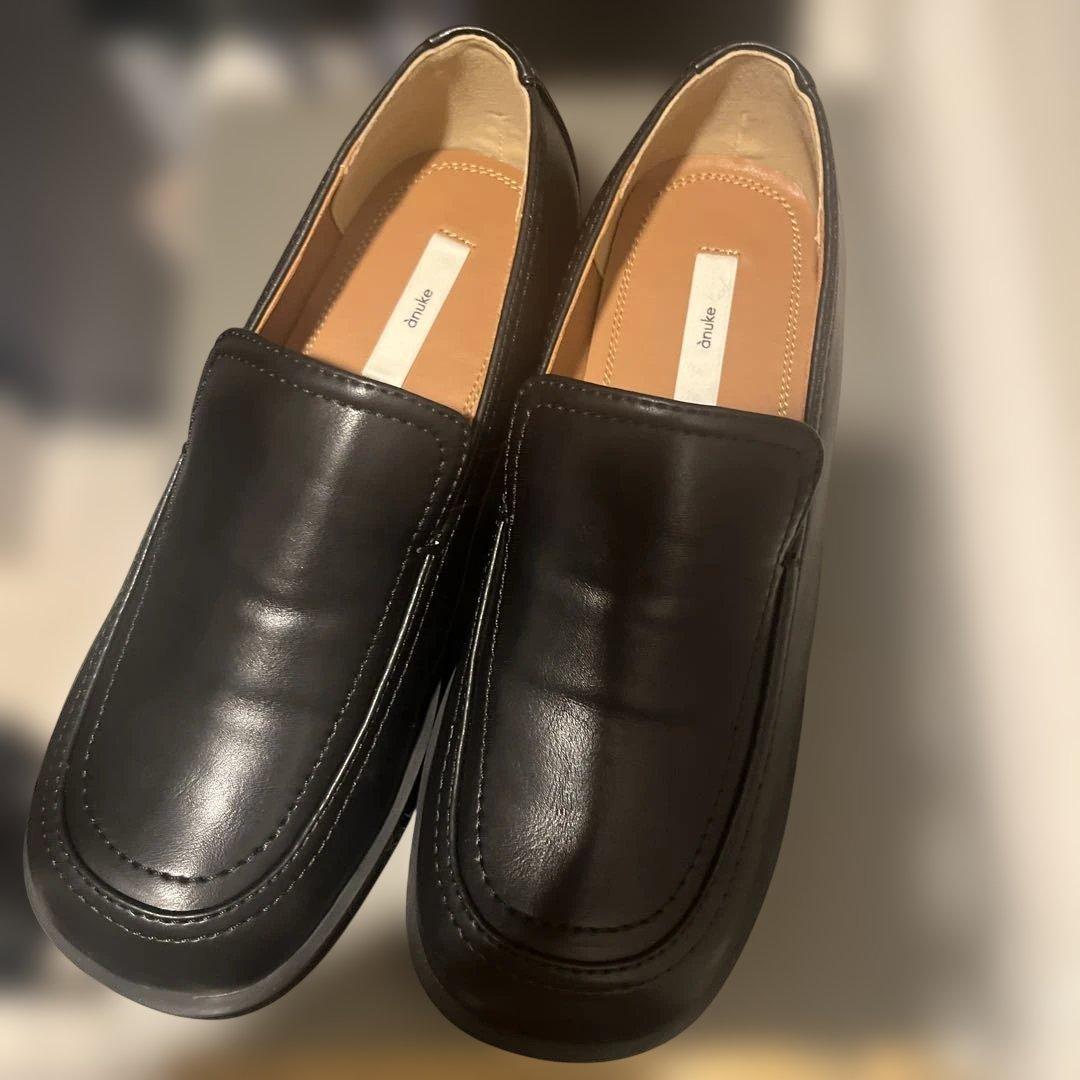 Anuke エコレザーローファー