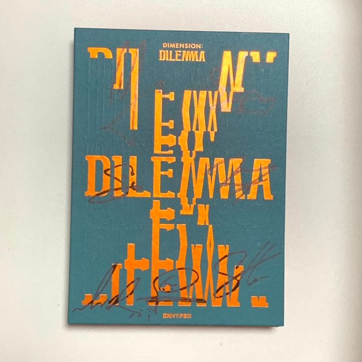 ENHYPEN サイン入りDILEMMA アルバム