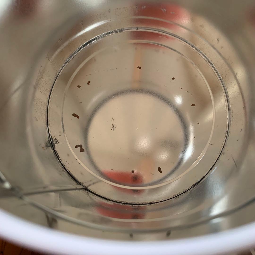 未使用 レア レトロ レトロポップ 4個 入れ子 ティン缶 キャニスター 花柄