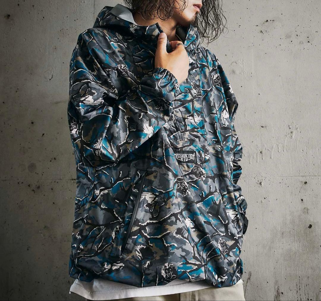 コラボアノラックパーカー　kiu × G-FREAK FACTORY