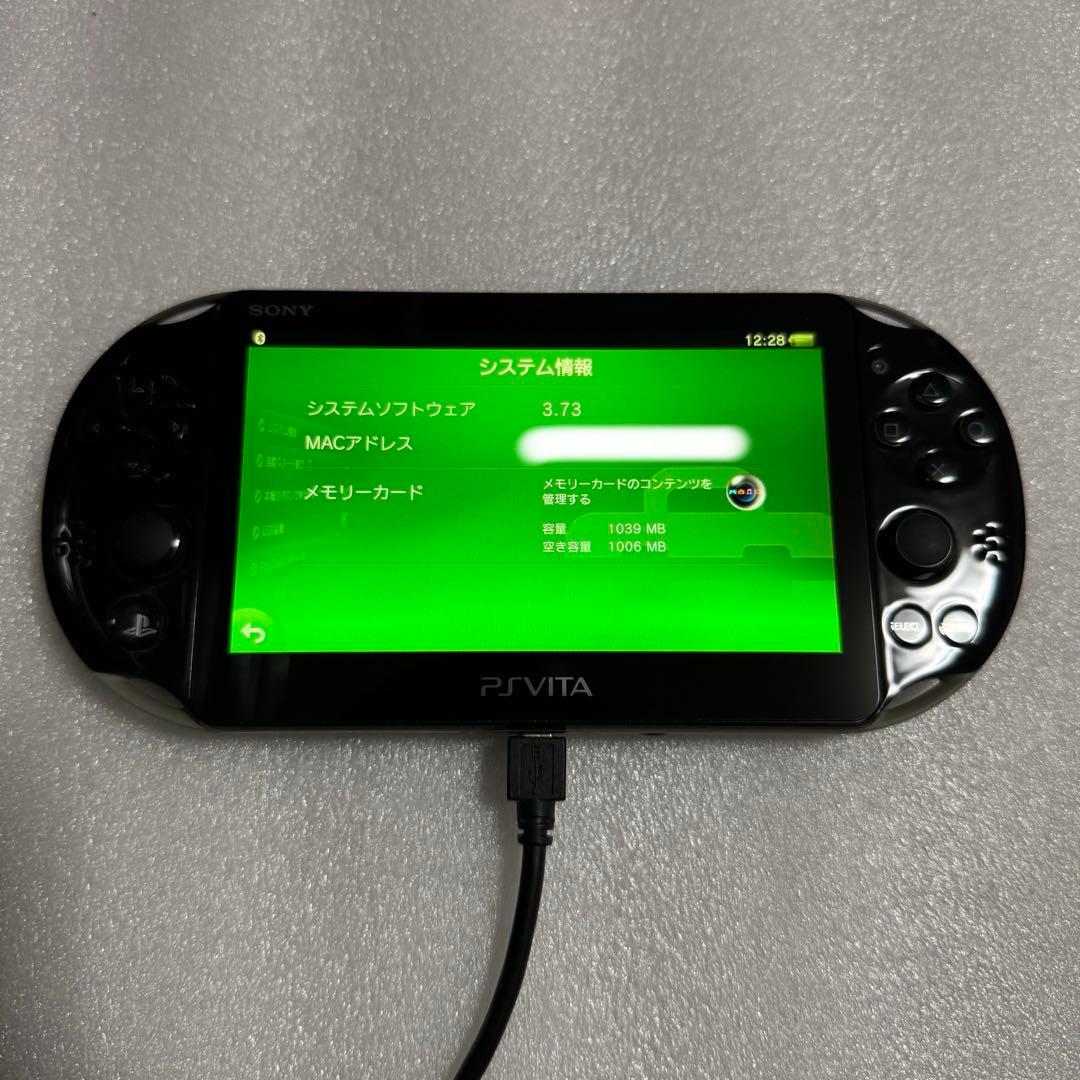 SONY PSVita PCH-2000 カーキ/ブラック ZA16