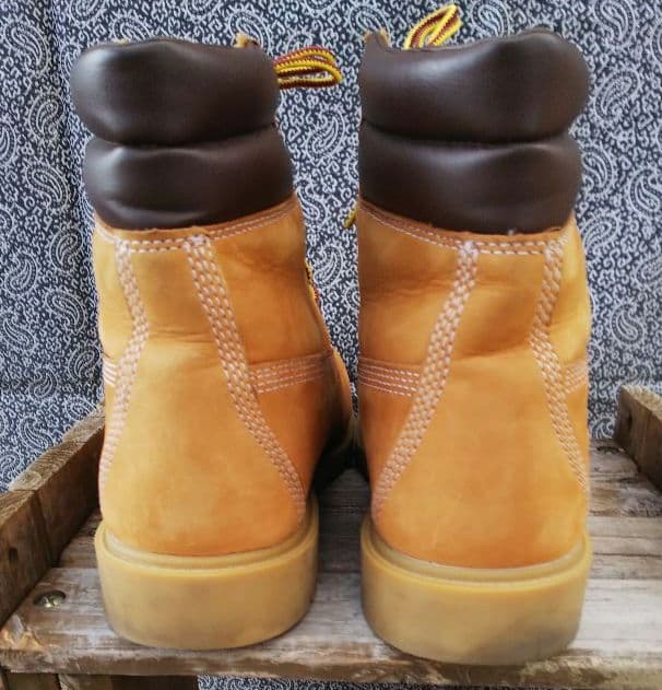 Timberlandティンバーランドウィートヌバックレザーブーツ25cm