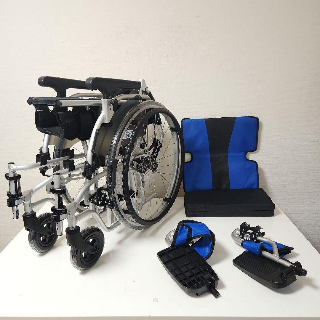 Miki　自走用　多機能　ノーパンクタイヤ　車椅子　MEF-22