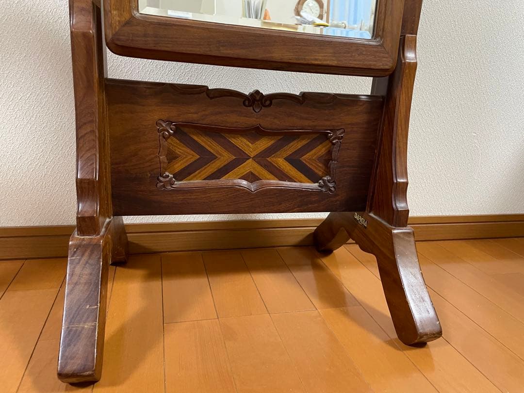姿見　スタンドミラー　アンティーク　ヴィンテージ